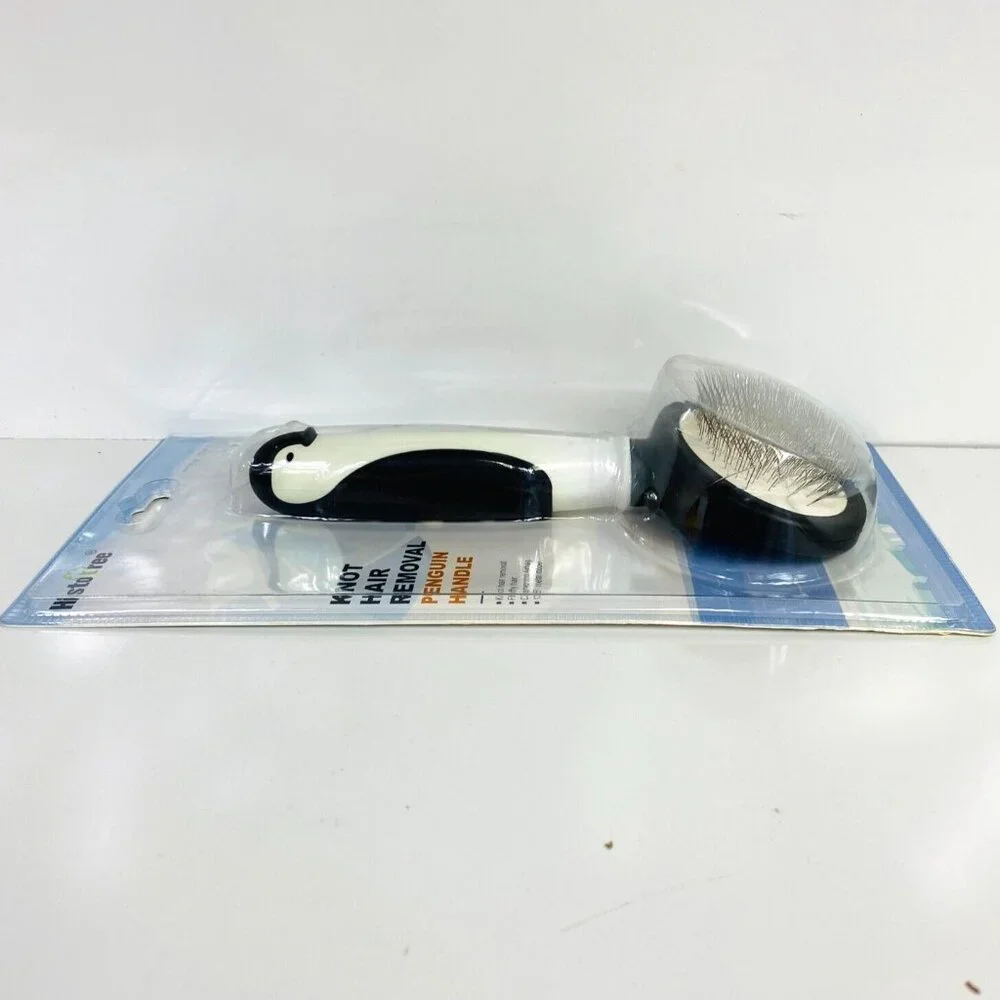 HistoTree Pet Grooming Comb Knot Hair Removal Penguin Handle White New